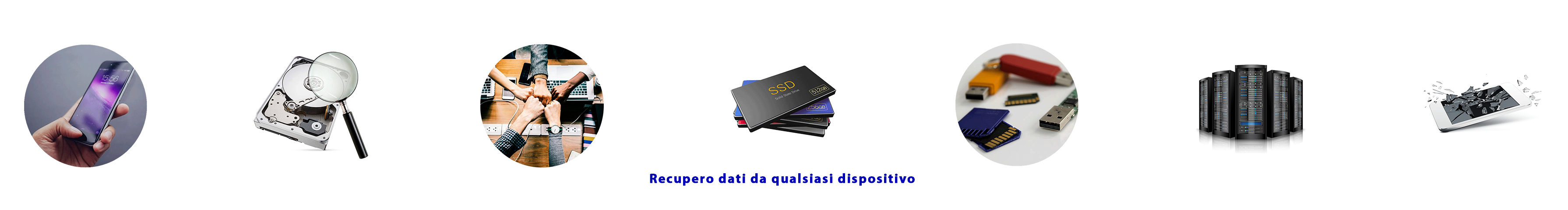 Recupero Dati da qualsiasi device by puntoZeri Multimedia